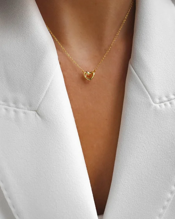 Love Vibe drop necklace gold
