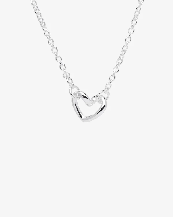 Love Vibe drop necklace silver