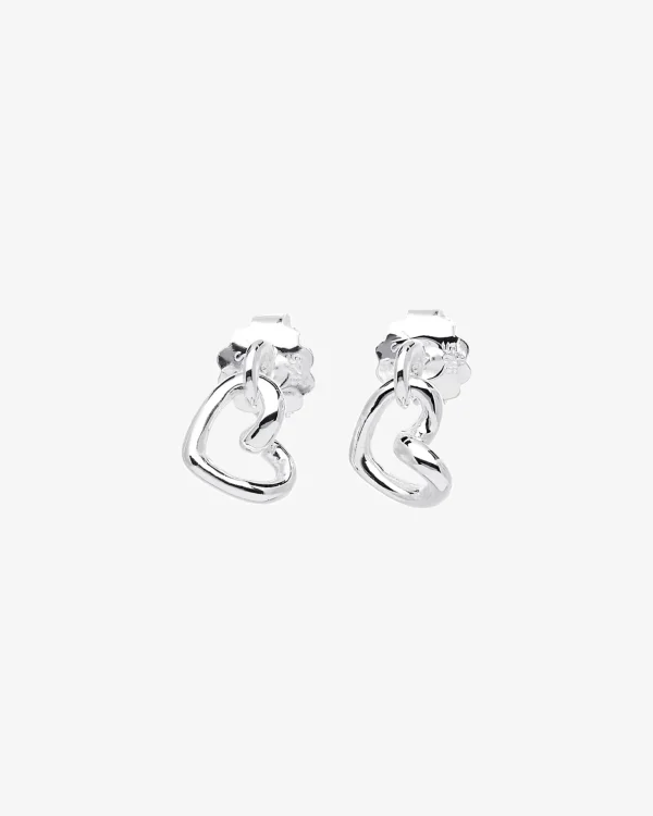 Love Vibe drop studs silver