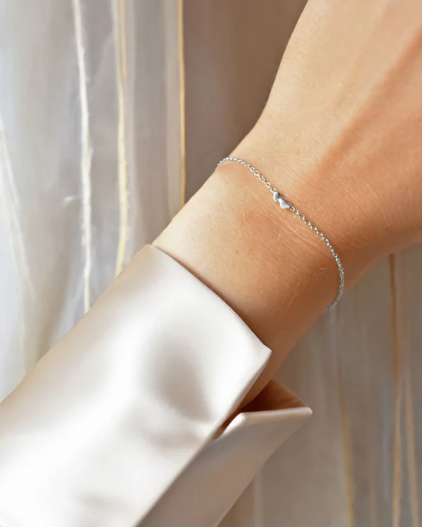 Loving Heart bracelet silver