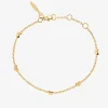 Loving Heart drop full bracelet gold