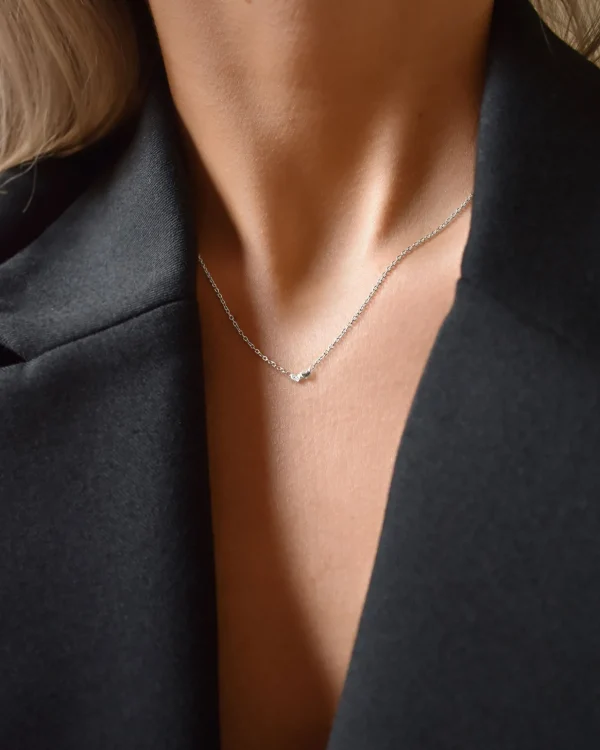 Loving Heart necklace silver