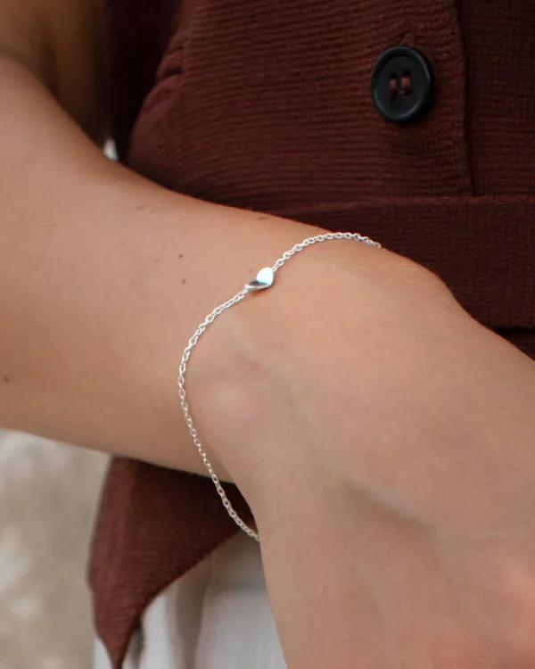 Mi Amor bracelet silver