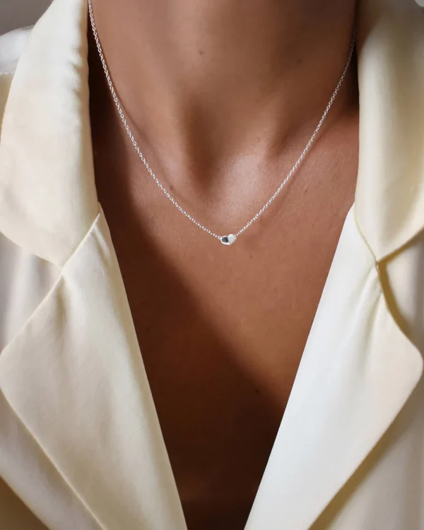 Mi Amor necklace silver