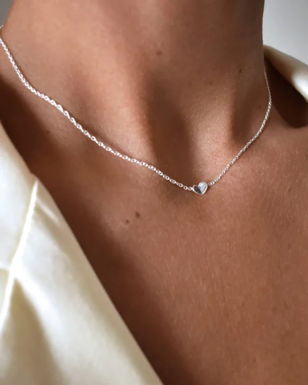 Mi Amor necklace silver