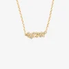Milky Way single necklace gold