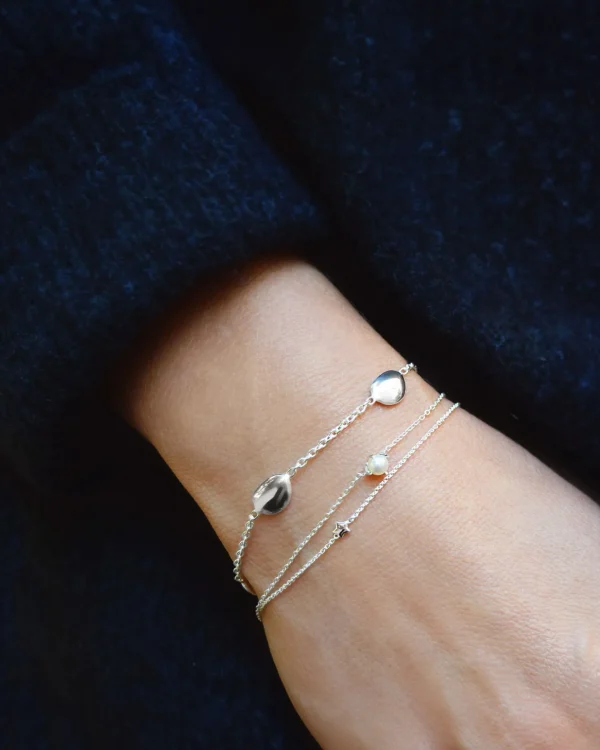 Morning Dew bracelet silver