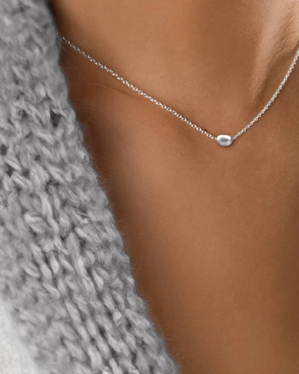 Morning Dew petite necklace silver