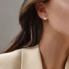 Morning Dew small studs silver