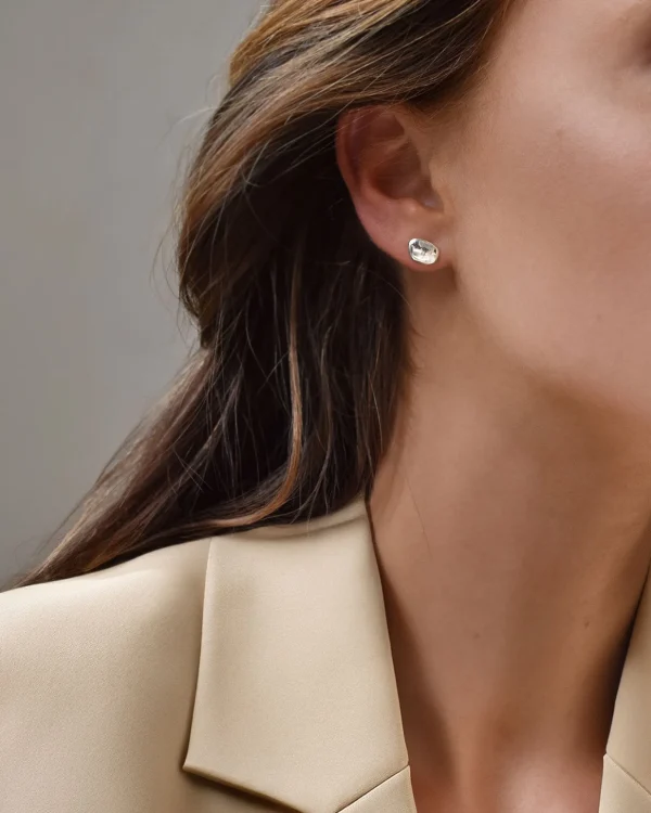 Morning Dew small studs silver
