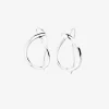 Ocean earrings silver