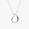 Ocean single necklace silver