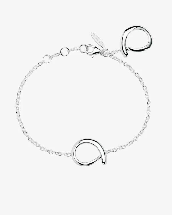 Ocean small single bracelet silver