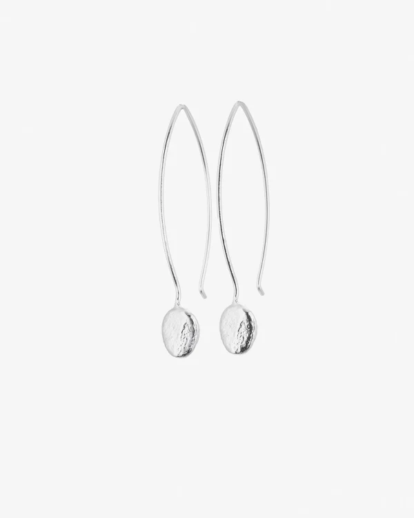 Pebbles earrings silver