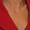 Petite Pearl necklace gold