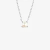 Petite Pearl necklace silver