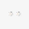 Petite Pearl studs silver