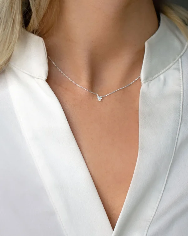 Petite Star necklace silver