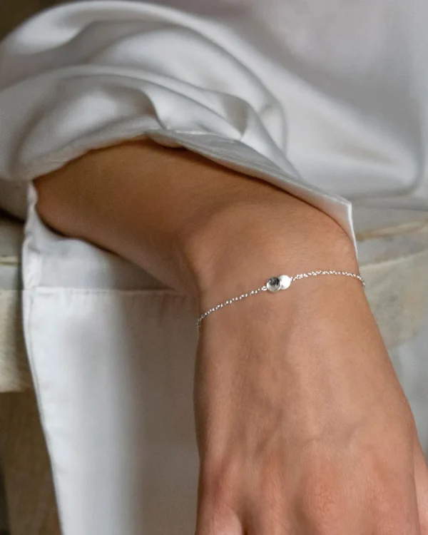 Rocky Shore drop bracelet silver