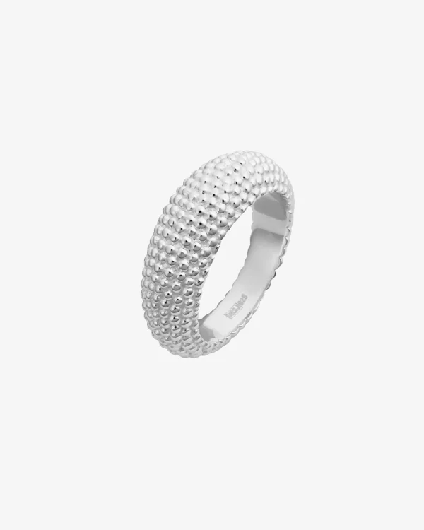 Stardust grande ring silver