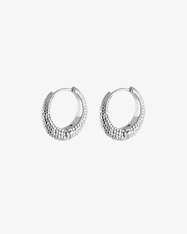 Stardust hoops silver
