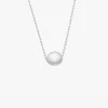 Stardust necklace polished silver
