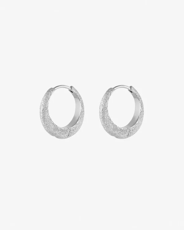 Stardust shine hoops silver