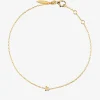 Stella Nova drop bracelet gold