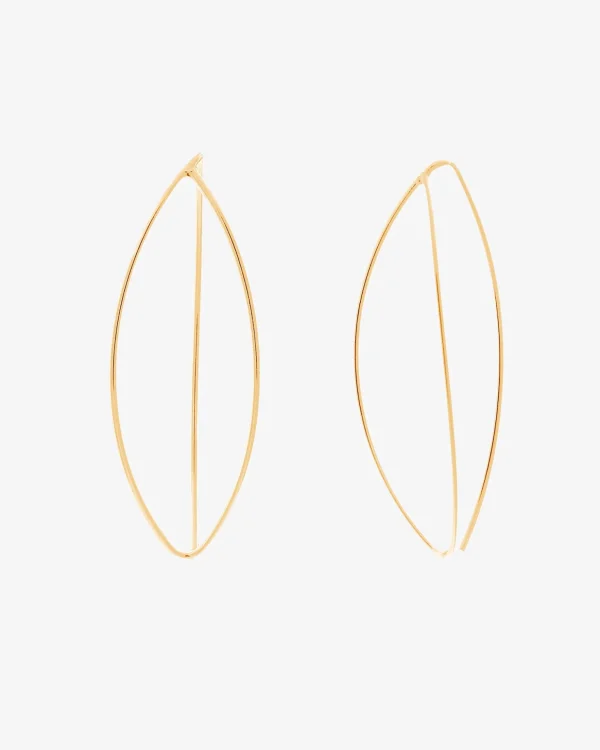 Together big earrings gold