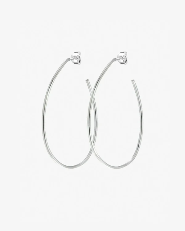 Together hoops silver
