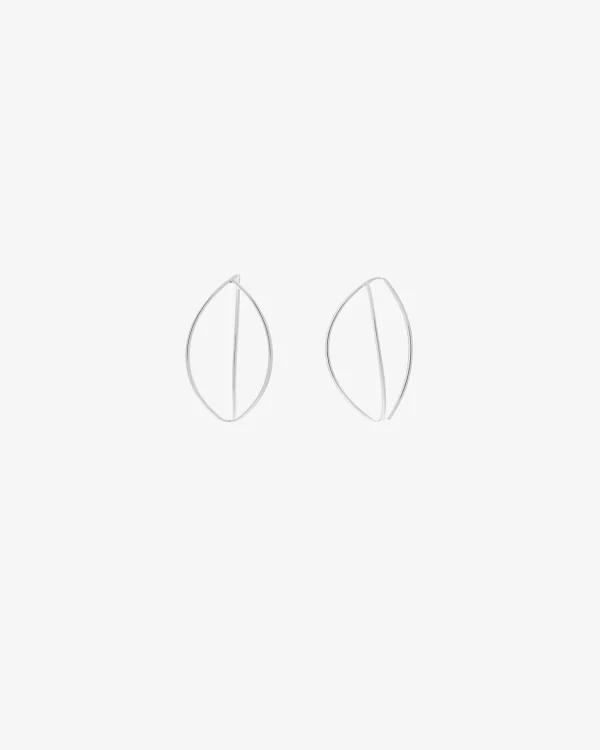 Together mini earrings silver
