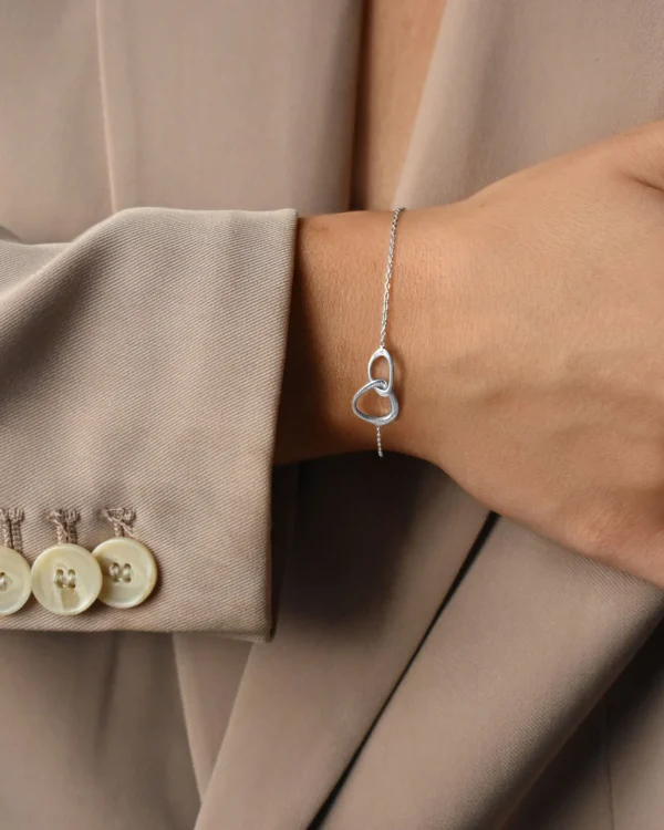 Together single bracelet silver