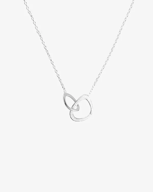 Together single necklace silver