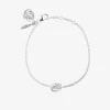 Unity drop bracelet silver