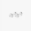 Unity drop studs silver