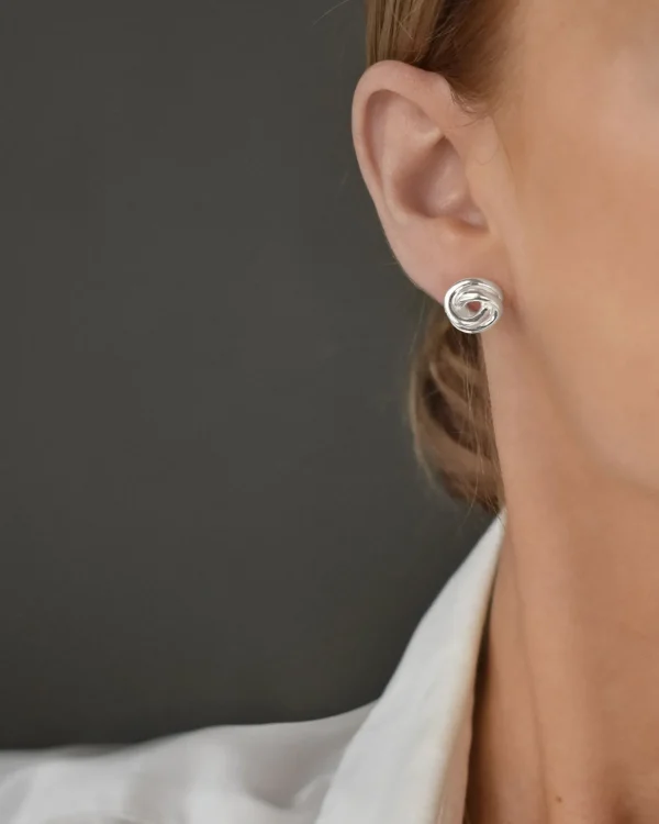 Unity studs silver