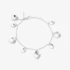 Violet full bracelet silver