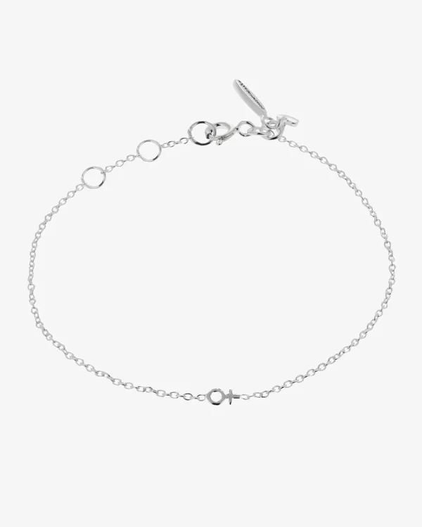 Women Unite drop bracelet silver