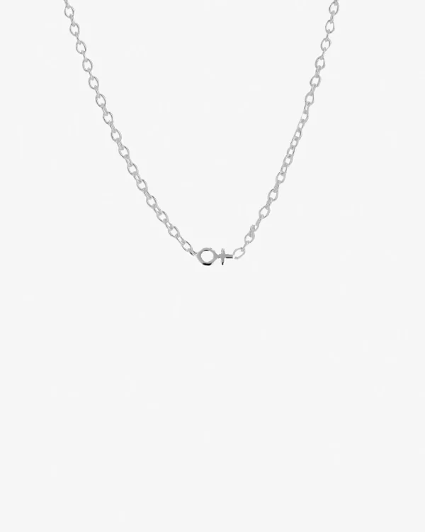 Women Unite drop necklace silver