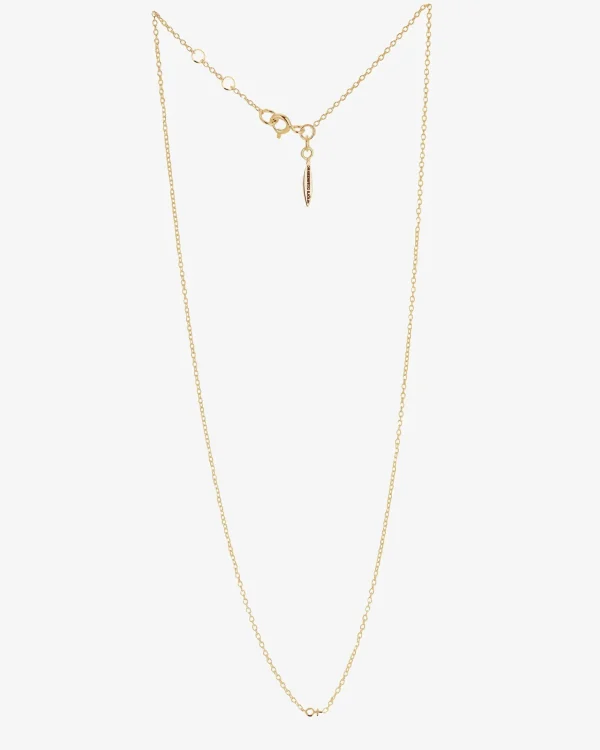 Women Unite drop necklace gold