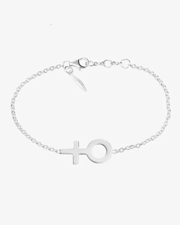 Women Unite single bracelet silver