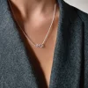 Women Unite single necklace silver