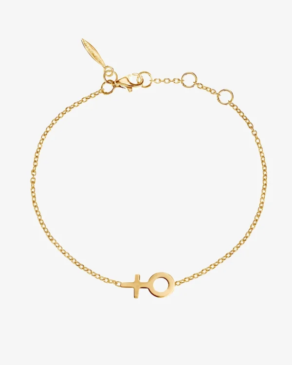 Women Unite small bracelet gold