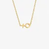 Women Unite small necklace gold