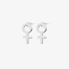 Women Unite studs silver